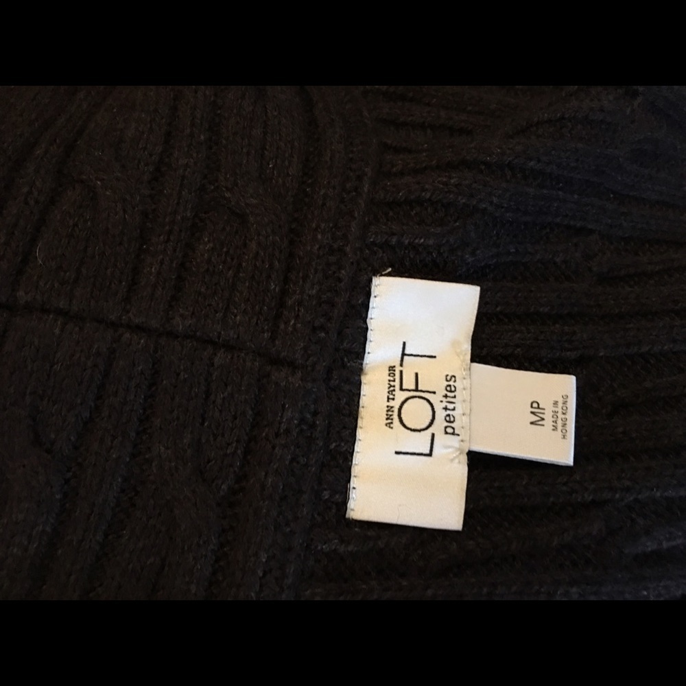 Brown cable cardigan - Picture 3 of 3
